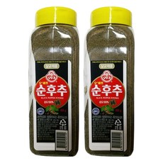 OTTOGI 不倒翁 黑胡椒粉, 450g, 2個