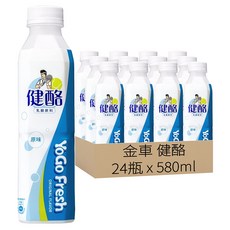 金車 健酪 乳酸飲料, 580ml, 24瓶