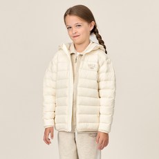 YALE KIDS 兒童耶魯連帽輕盈鴨絨絎縫毛衣 YJCPJPD43153