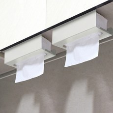 MONACO OLIVE Mono 水槽上方面紙盒, 2個, 白色