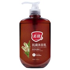 美琪 抗菌沐浴乳 茶樹, 草本茶樹精油 溫和護膚 三重防護配方 雙重保濕效果 植物精華配方 台灣製造 680ml, 1瓶