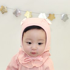 ALOHAJ 嬰兒熊耳造型帽