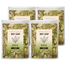 푸르디 건조 월계수잎, 100g, 4개