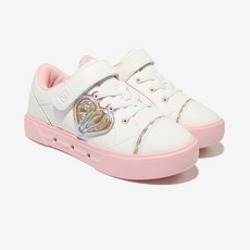 휠라키즈 아동용 꼬모 라이트 하트 KD 운동화 3XM02354F