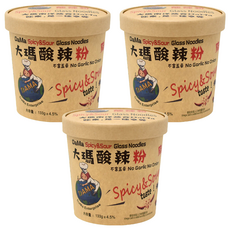 DaMa 大瑪南洋蔬食 酸辣粉 133g, 3入