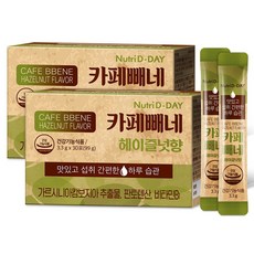 Nutri D-DAY 藤黃果黑咖啡 榛果風味 30條入, 99g, 2盒