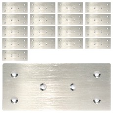 EMPIRE 不鏽鋼一字型連接座 14號 6H2T100, 18個