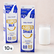 남양유업 맛있는우유GT 슈퍼밀크, 900ml, 10개