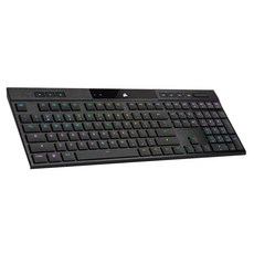 CORSAIR 海盜船 K100 MX RGB超薄AIR無線機械式鍵盤 英文, ULP軸, 單一商品, 黑色, 1個