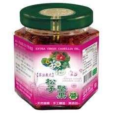 金椿茶油工坊 茶油義式松子堅果醬 純素, 250g, 1罐