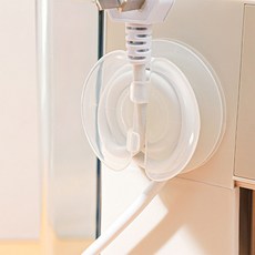 PICKYPICKS 理線器圓形黏膠支架 + 黏膠貼紙套裝, 5套, 半透明