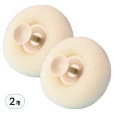 Yeobihome 海綿沐浴球, 黃色, 4入, 1個