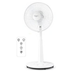 델루체 초미세풍 발터치 리모컨 선풍기 35cm, DLF-FR47W