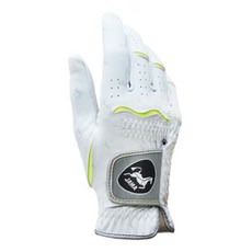 JAMA GOLF 男士用Poker Face高爾夫手套 右手配戴, 白色
