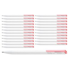 monAmi Tripeace 原子筆 0.5mm, 24個, 粉彩粉紅