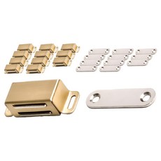 손잡이세상 스텐 자석 빠지링 골드, 12개