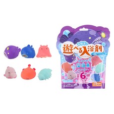 Pirates Factory 深海魚入浴劑 附玩具, 25g, 1包
