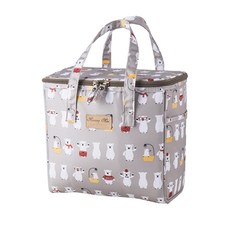 Lohara Cool Bag 午餐袋 Cooler Bag 食品袋, 灰雪熊, 1個