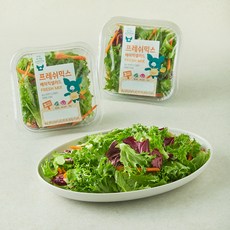 피그인더가든 프레쉬믹스 베이직샐러드, 65g, 2개