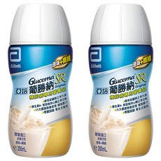 亞培 葡勝納 糖尿病專用營養品, 低升糖指數, 多種營養素, 含有膳食纖維, 200ml, 2瓶