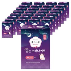 좋은느낌 입는 오버나이트, 중형, 4개입, 30개