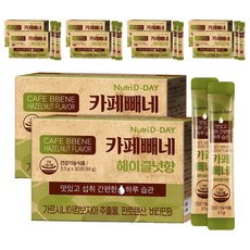 Nutri D-DAY 藤黃果黑咖啡 榛果風味 30條入, 99g, 10盒