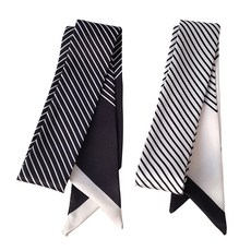 Vavisoo 條紋迷你領巾兩件組