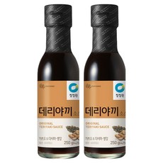 청정원 데리야끼 소스, 250g, 2개