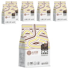 聯華製粉 BLUE JACKET 水手牌 全粒粉全麥麵粉 適合家用烘焙DIY易上手, 1kg, 6包