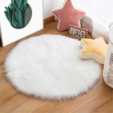 comet 長絨毛圓形地墊