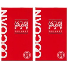 코코안 액티브 워킹 패드 풋케어 패드 L( 250ml 이상 ), 2개, 36매입