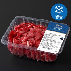 굿미트찹 호주산 우앞다리 국거리용 3 x 2 x 0.3 cm (냉동), 700g, 1개