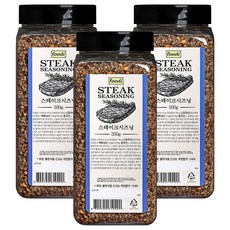 애드쿡 스테이크시즈닝, 500g, 3개