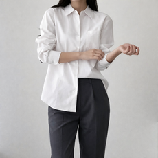 Lalaon 女款基本款牛津領襯衫 TSP994