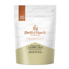 Betty Nardi 草莓奶茶三角茶包, 1.5g, 30個, 1袋