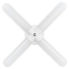 河馬【Hippo】國產LED十字55W精細燈具乳白日光6500K DAB055 1個, 晝光色