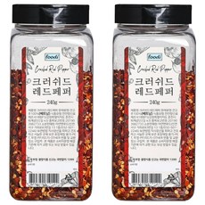 foodi 크러쉬드 레드페퍼, 240g, 2개