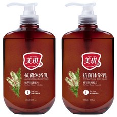 美琪 抗菌沐浴乳 茶樹, 680ml, 2瓶