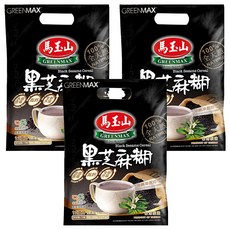 馬玉山 Greenmax 黑芝麻糊，含鐵含纖，冷熱沖泡均可, 30g, 12包, 3袋