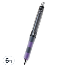 파이롯트 닥터그립 CL 플레이보더 샤프 블랙라벤더, 0.5mm, 6개
