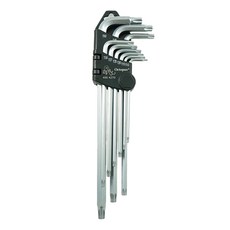 Octopus章魚牌 9pcs特長中空星型扳手組 T10-T50 S2耐衝擊合金工具鋼, 1組