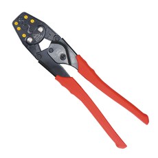 Octopus章魚牌 棘輪Y.O裸端子壓著鉗 1.25-14mm², 1支