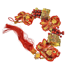 紅果彩紋新春吊飾