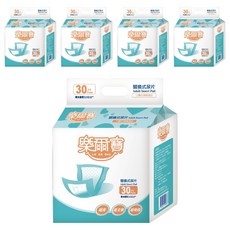 樂爾寶 替換式尿片 立體防漏隔邊型, 22 x 52cm, 30片, 5包