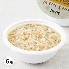 엘빈즈 후기 10~13개월 이유식 한우 야채 진밥, 180g, 6개, 혼합맛(한우/야채)