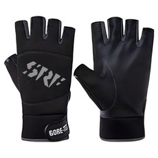 DAIWA 大和 5片防滑釣魚手套 雙手穿戴組 WG-5, 1套, 黑色