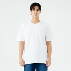 CARET 層次感短袖T恤, 白色