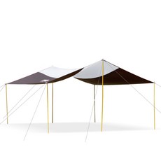 트레아캠프 빅 와이드 렉타타프 L, 혼합색상, 1세트