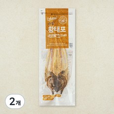 해맑은푸드 손질 황태포, 2개, 60g