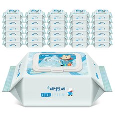 페넬로페 바이탈 플러스 세자린 저자극 아기물티슈 휴대용 캡형, 75g, 20개입, 72개